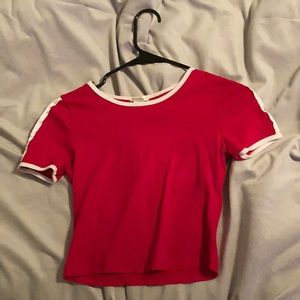 Red Crop Top